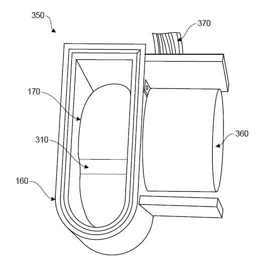 Unit Design with Wheel/Gear Connected to Stepper Motor